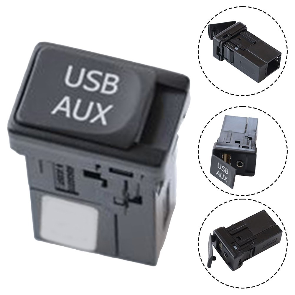 Convenient USB AUX Adapter for Toyota Cars Control Panel Installation