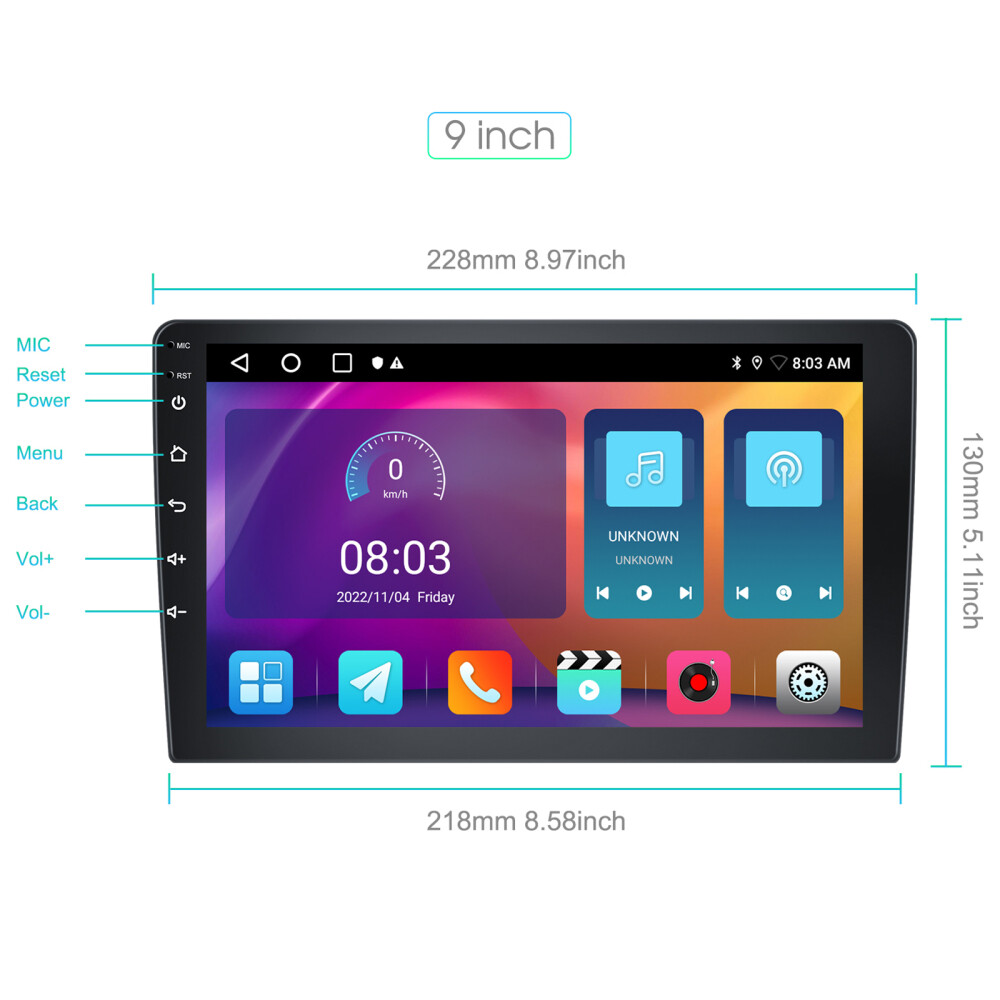 APPLE CARPLAY ANDROID 15.0 FOR 1996-2001 HONDA CIVIC GPS CAR STEREO RADIO 2+64GB