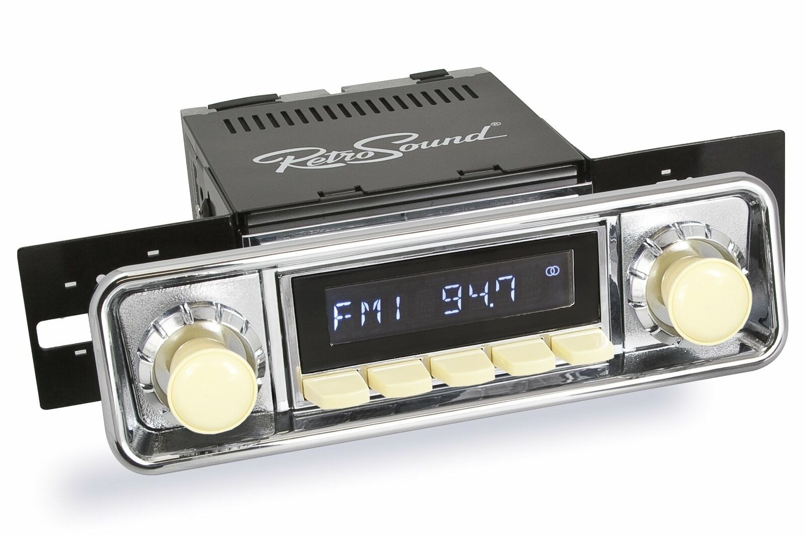 1958-67 Volkswagen VW Beetle M2 Radio B/T Hands-free USB RetroSound Stereo