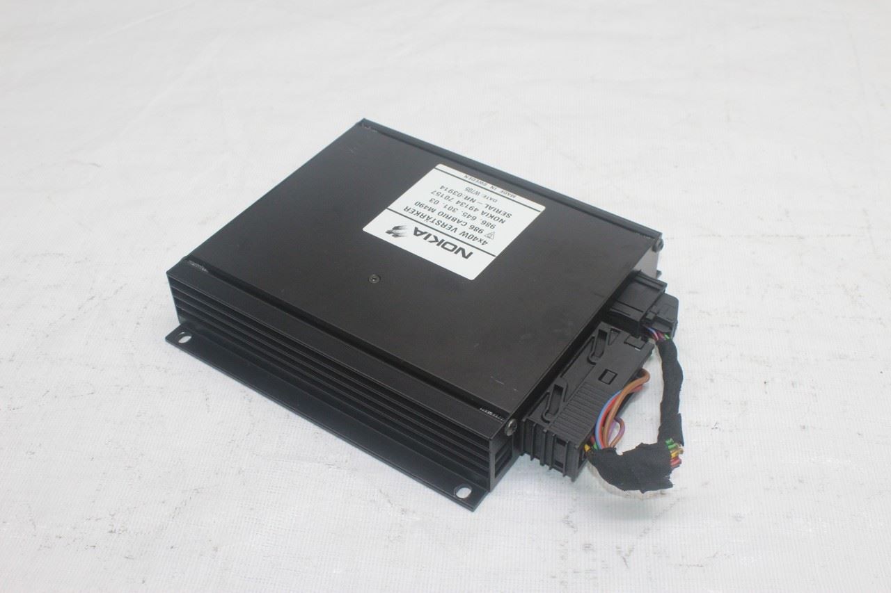 1997 PORSCHE BOXSTER 986 CONV #439 AMPLIFIER W/O DIGITAL NOKIA 4X40W