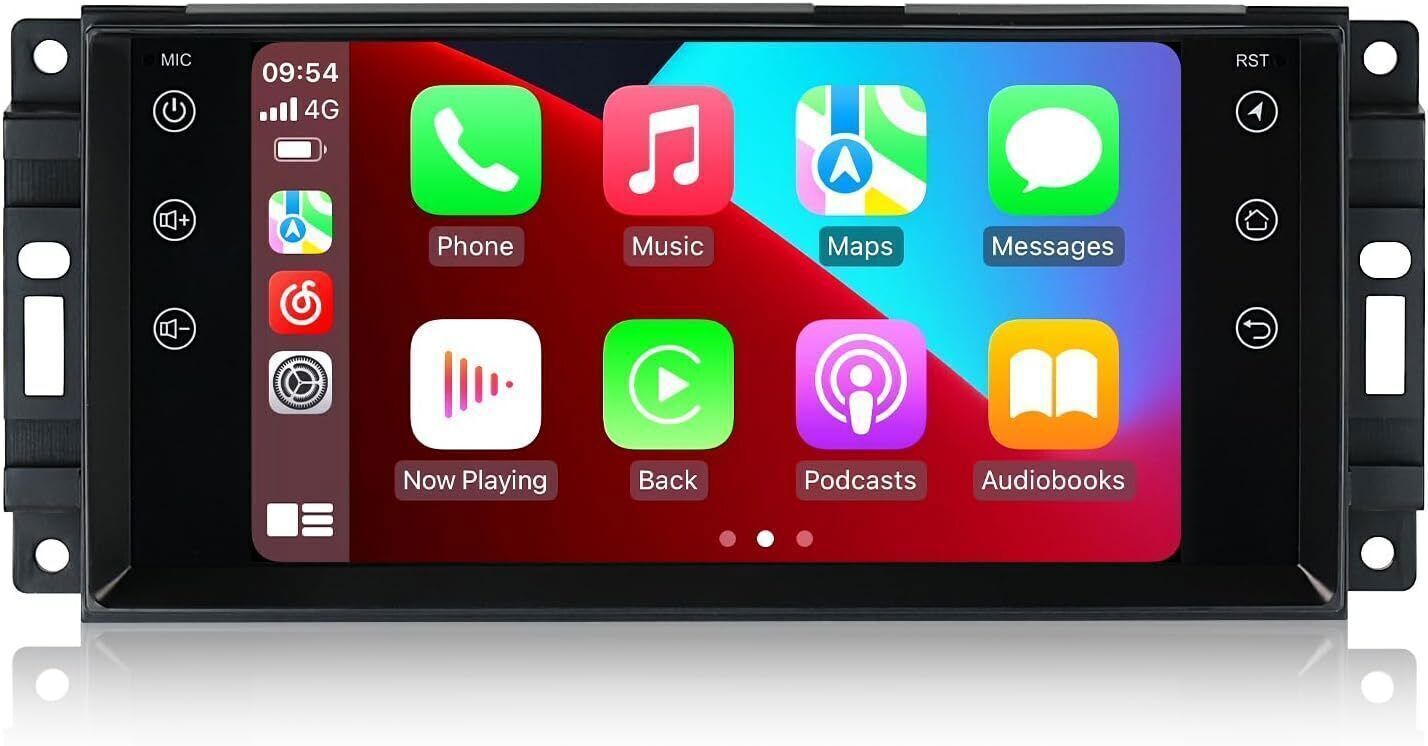 For 2011-2014 Chrysler 200 Apple CarPlay Android 13 Car Stereo Radio GPS SWC 32G