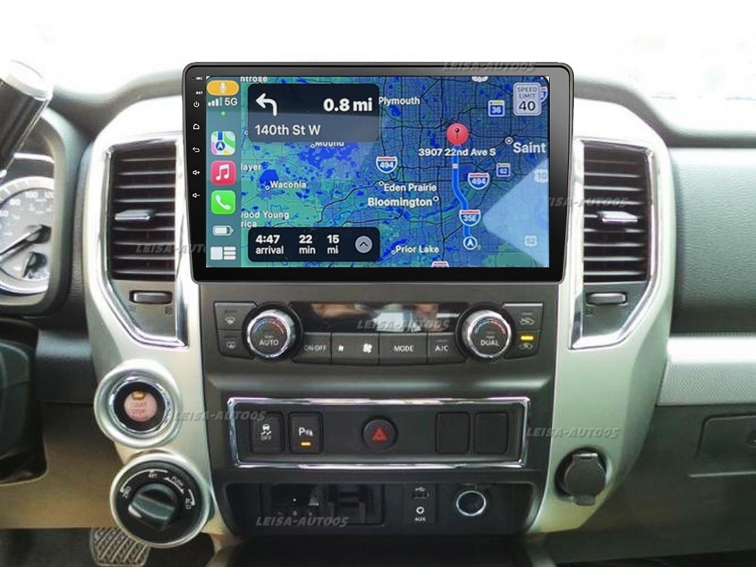 For Nissan Titan 2017-2024 Android14 Carplay Car Stereo Radio GPS FM NAVI 4+64GB