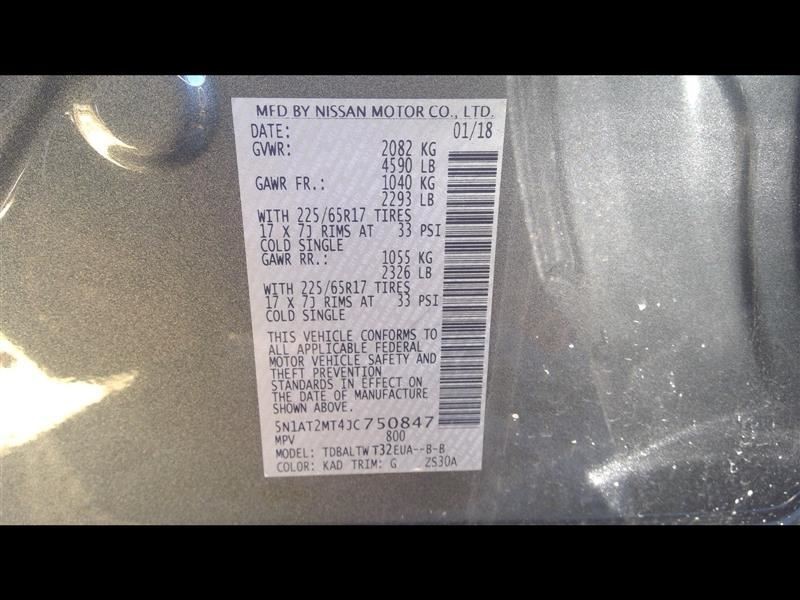 Camera/Projector Rear View Camera In Liftgate Fits 16-20 ROGUE 580621