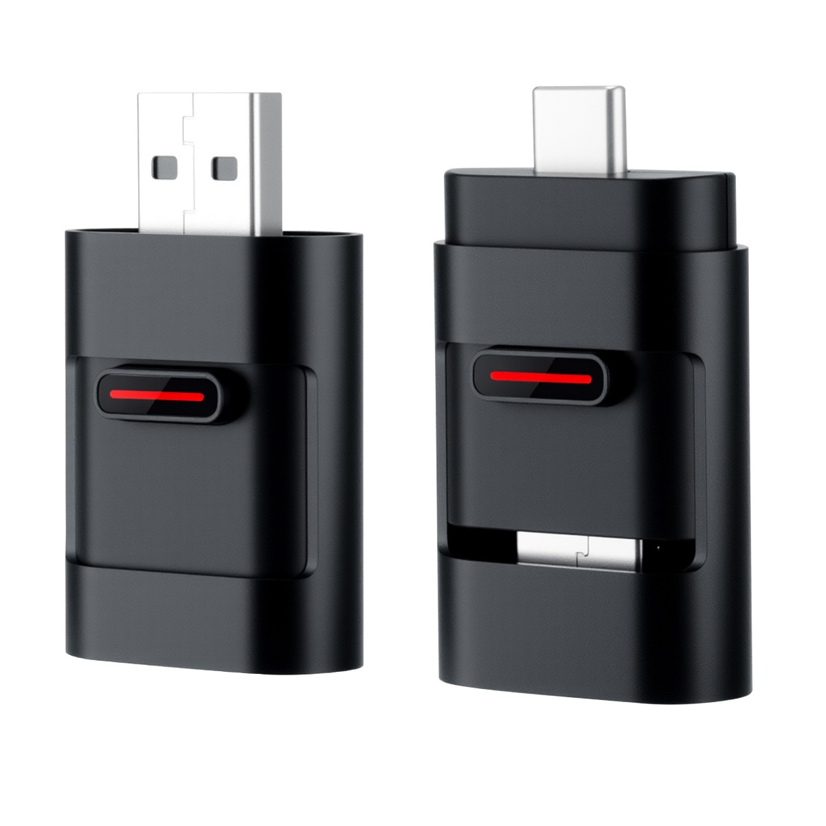 5GHz WiFi USB and Type-C Plug and Play Cable to Wireless CarPlay Mini Adapter US