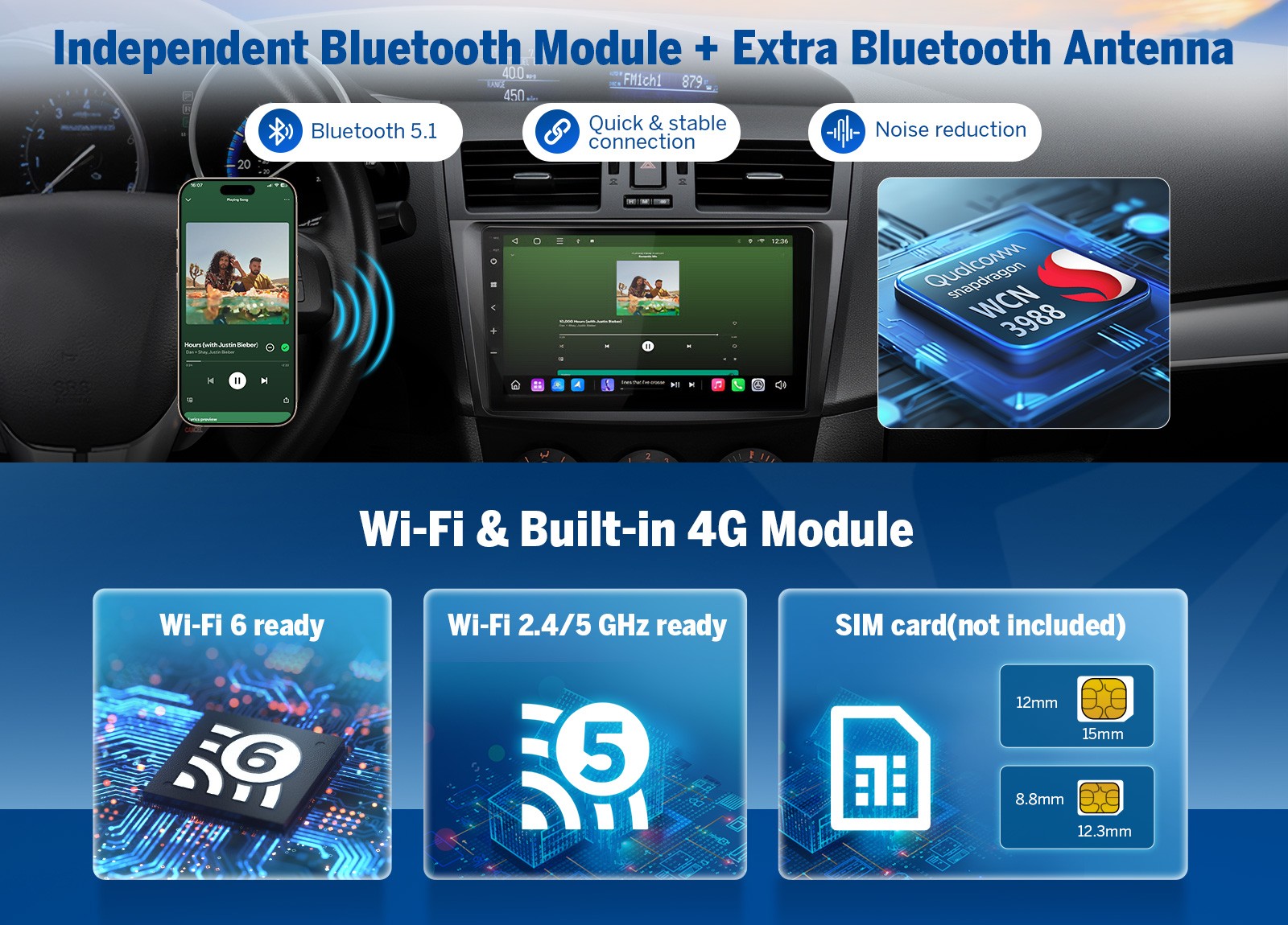 CAM+DVR+OBD+For Mazda 3 2010-2013 Android 13 6+64 9″ Car Stereo Radio DSP 4G LTE