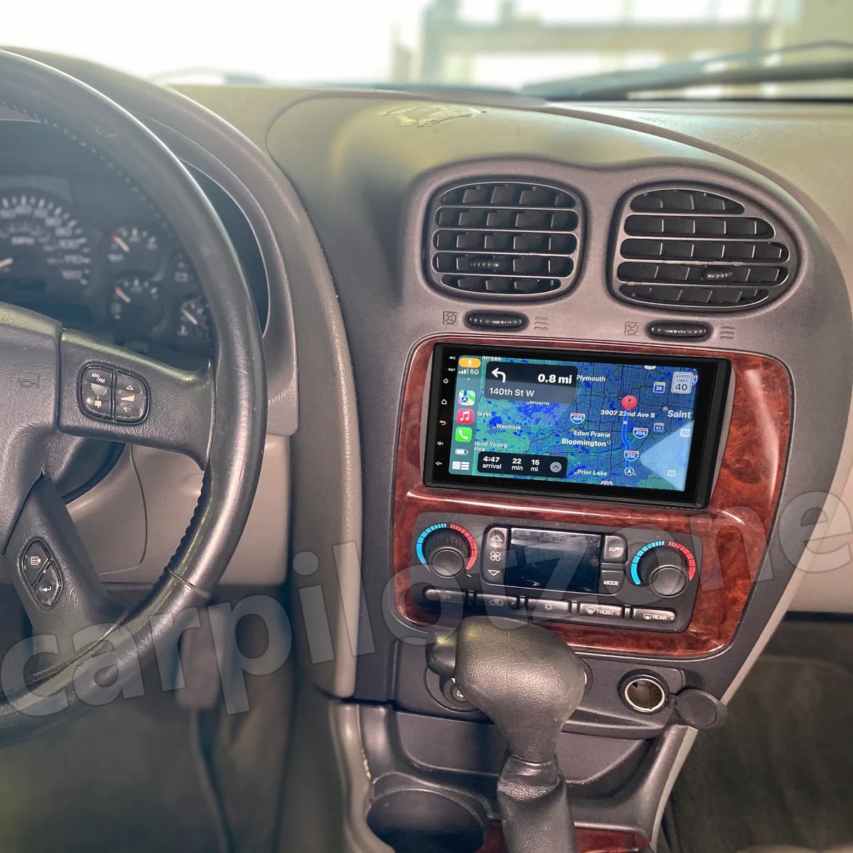 For 2002-2004 Oldsmobile Bravada Android Auto & CarPlay Stereo Radio GPS 7″ RDS