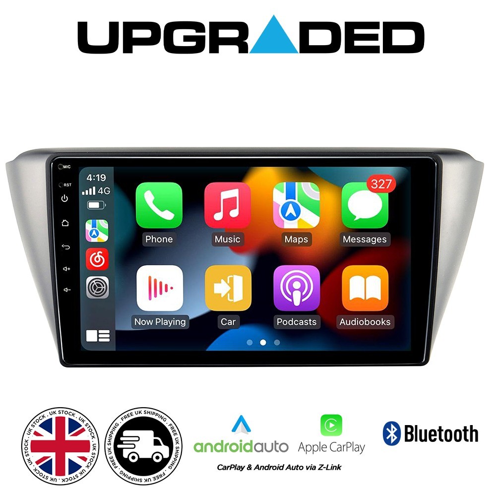 UPGRADED Skoda Fabia 2014-2022 9 inch Android Headunit Car Stereo CarPlay