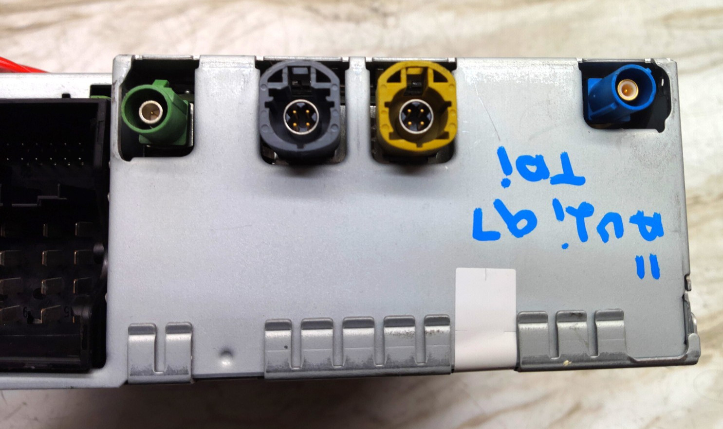 4L0035664BX 10 11 Audi Q7 Front Dash Audio Multimedia Receiver Control Unit OEM