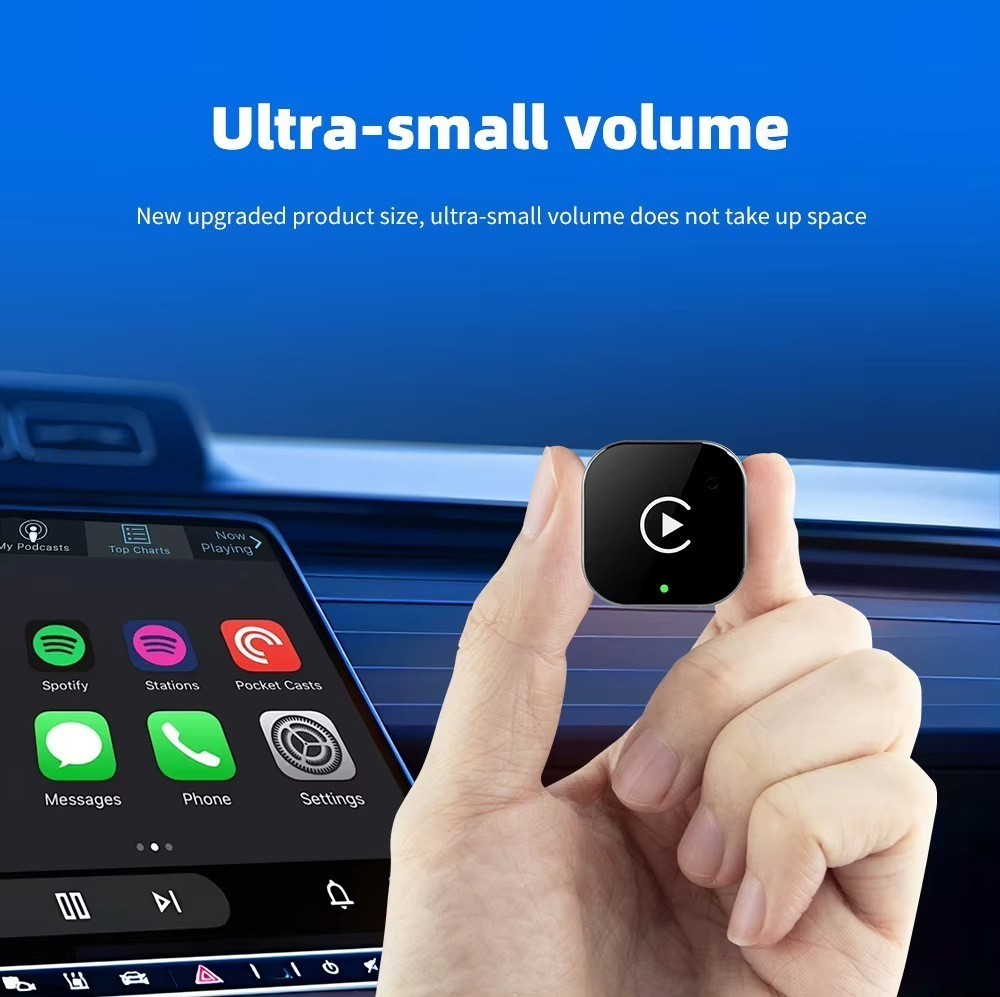2026 USB Wireless CarPlay Adapter For iPhone Apple Wireless Dongle Plug Play