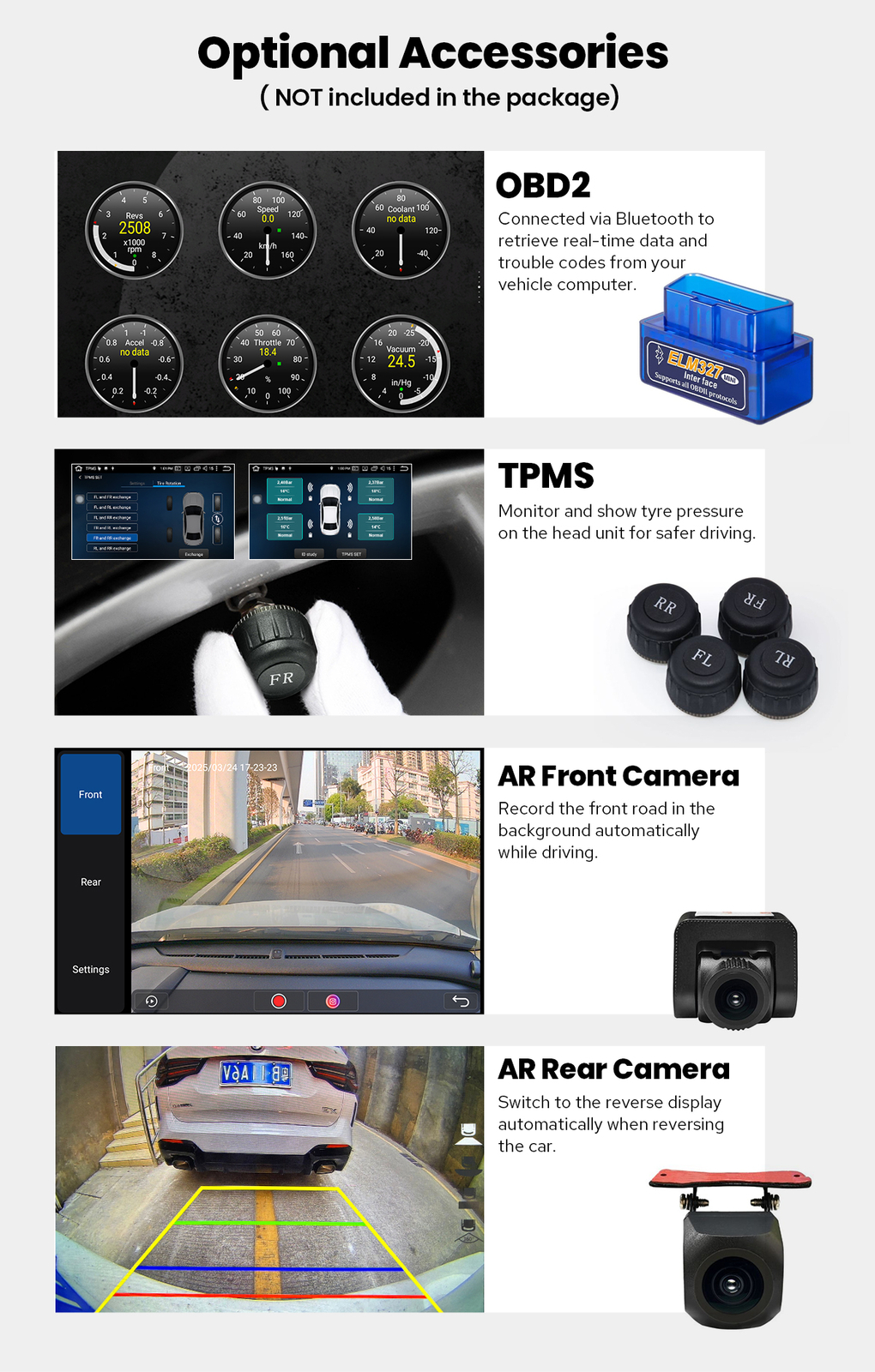 JOYING 8.9 Inch Single Din Universal Android 12.0 Car Radio Octa Core 8+128GB BT