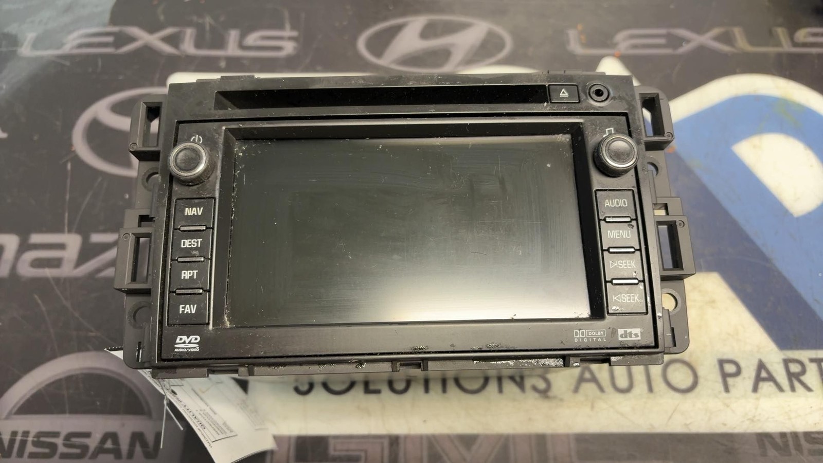 2007-08 GMC Yukon XL 1500 Audio & Visual Equip.(radio) 25846421 opt Uvb