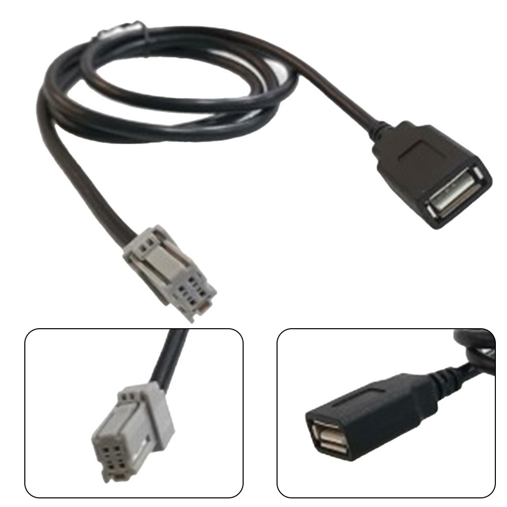 Brand New Easy Installation USB Adapter Cable 100CM Adapter Car Accessories
