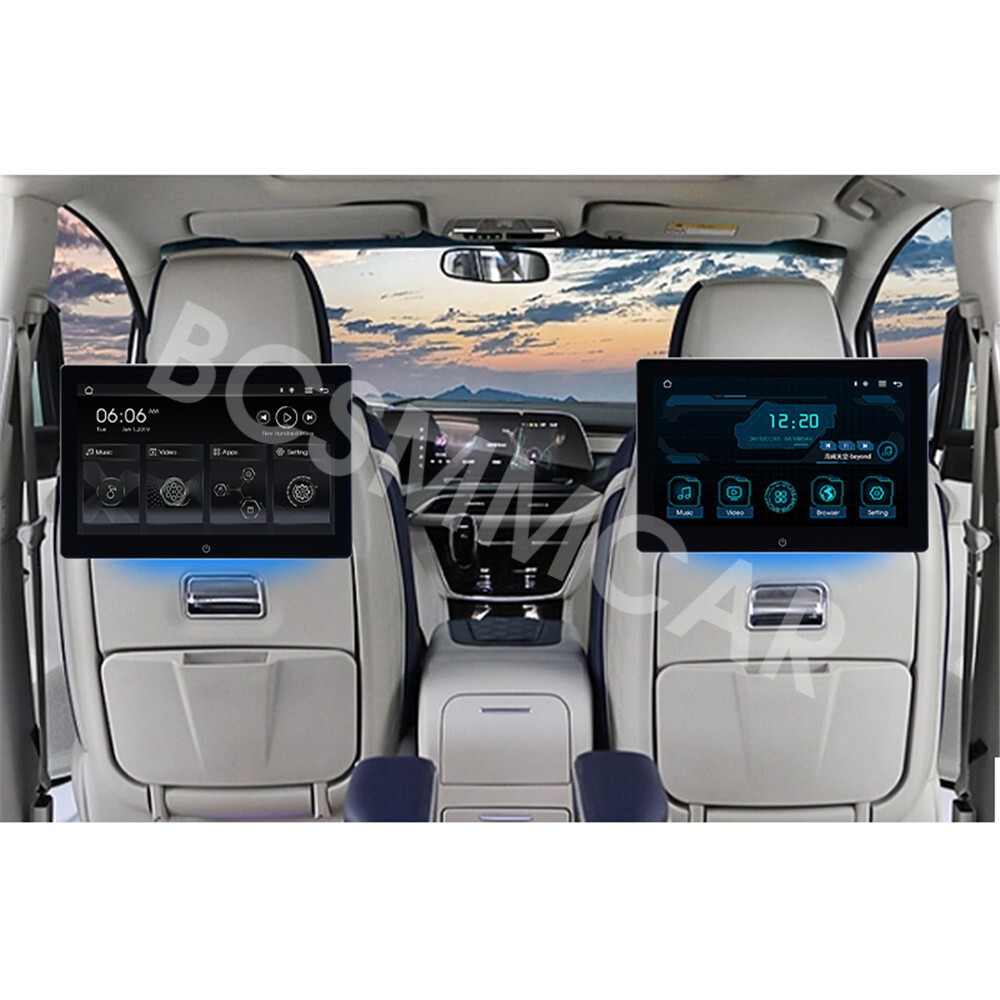 10.1in Touch Screen Headrest Monitor Car Rear Seat Entertainment TV Player WIFI