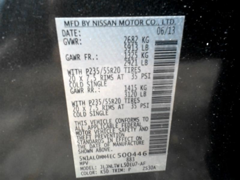 Audio Equipment Radio Receiver Fits 14-16 INFINITI QX60 874199