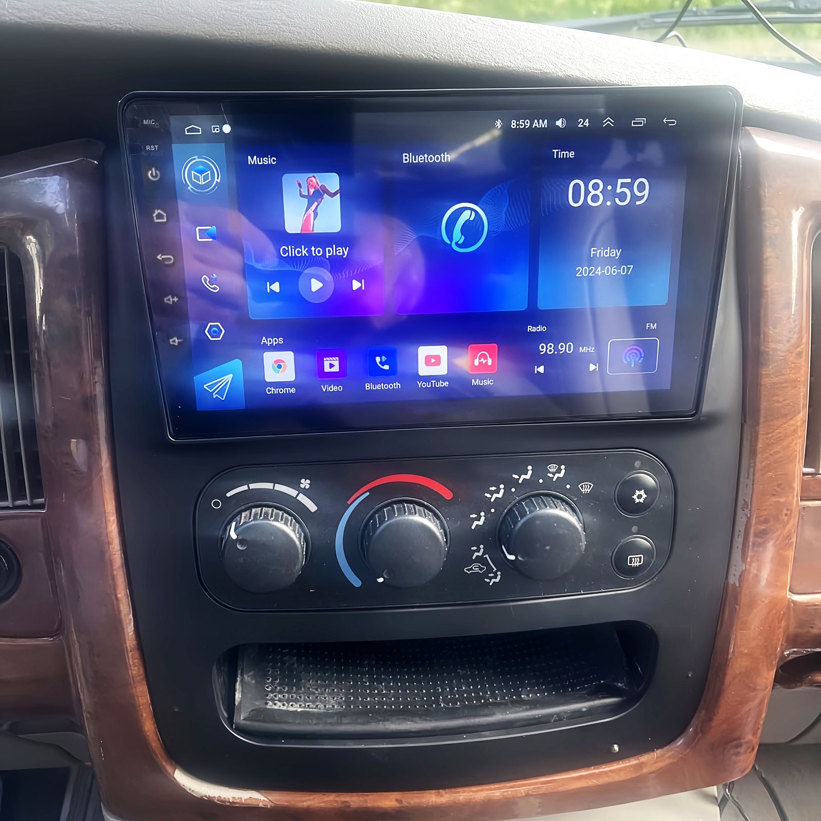 32G Android Carplay For Dodge RAM 1500 2500 3500 2003 2004 2005 Radio GPS Player