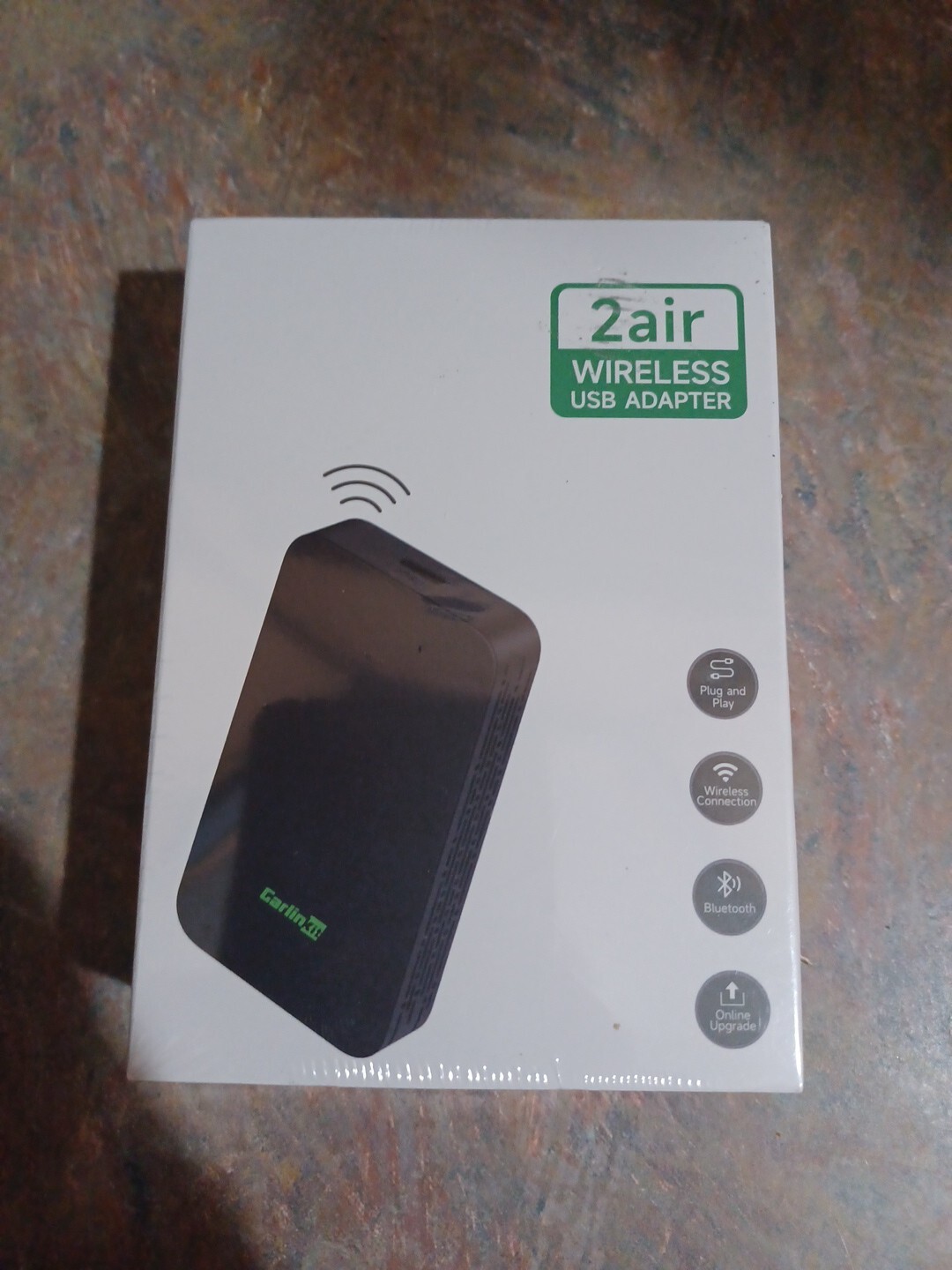 New CarlinKit 5.0 (2Air) Wireless Adapter Apple CarPlay Android Auto