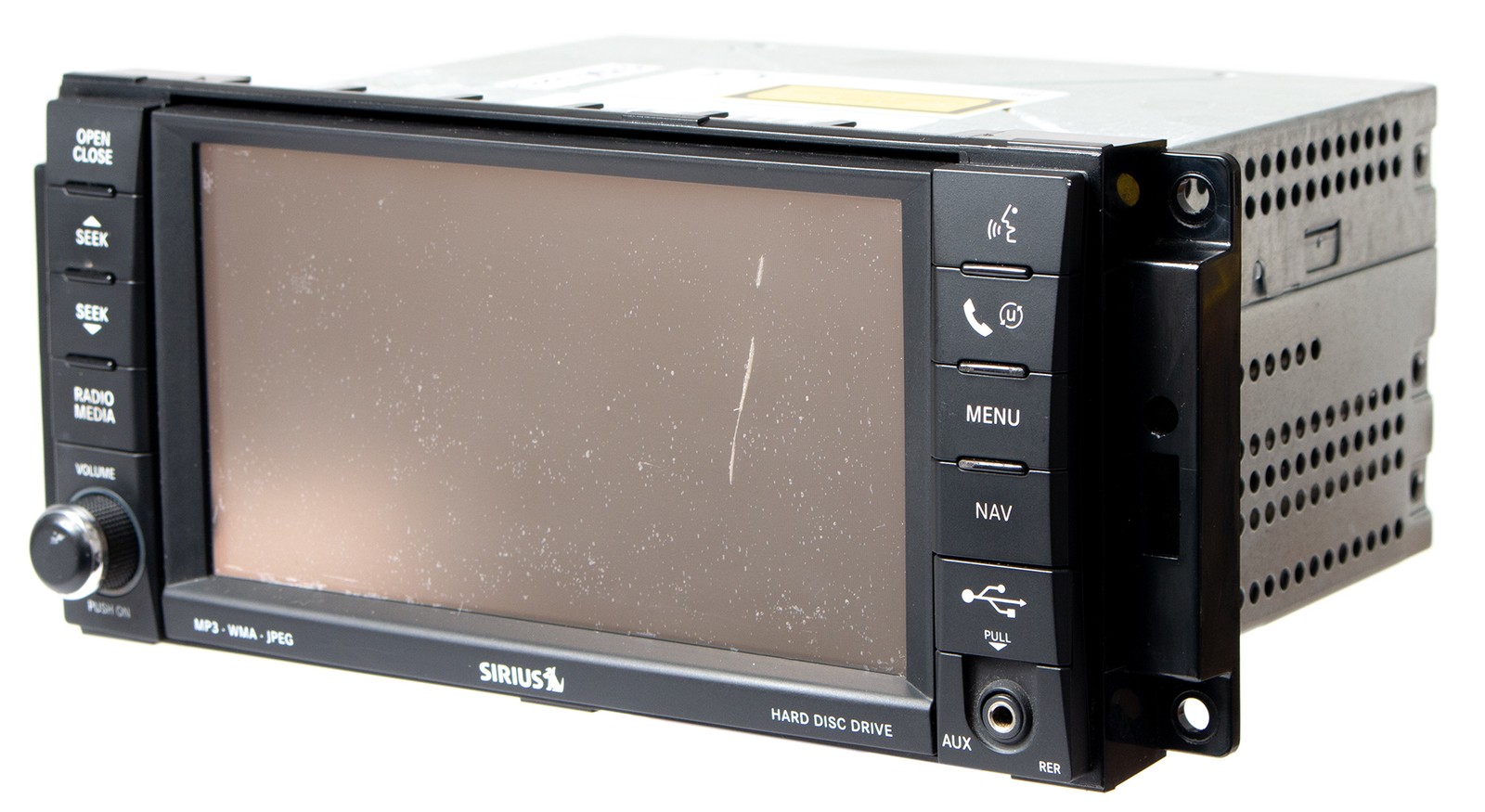 2008-10 Dodge Dakota AM FM SAT Radio CD DVD Player Aux Navi 5064737AD RER