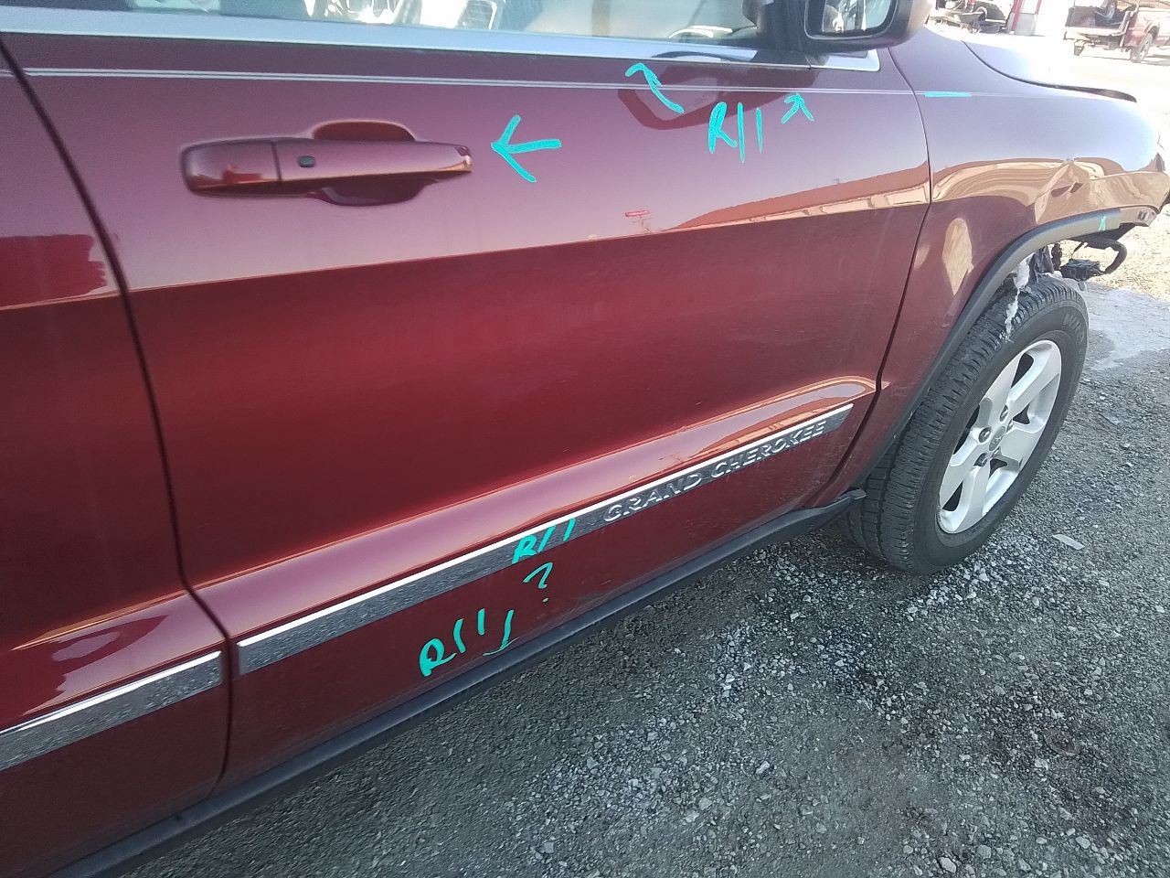 2012 Jeep Grand Cherokee Radio Receiver Face Plate ID RHB