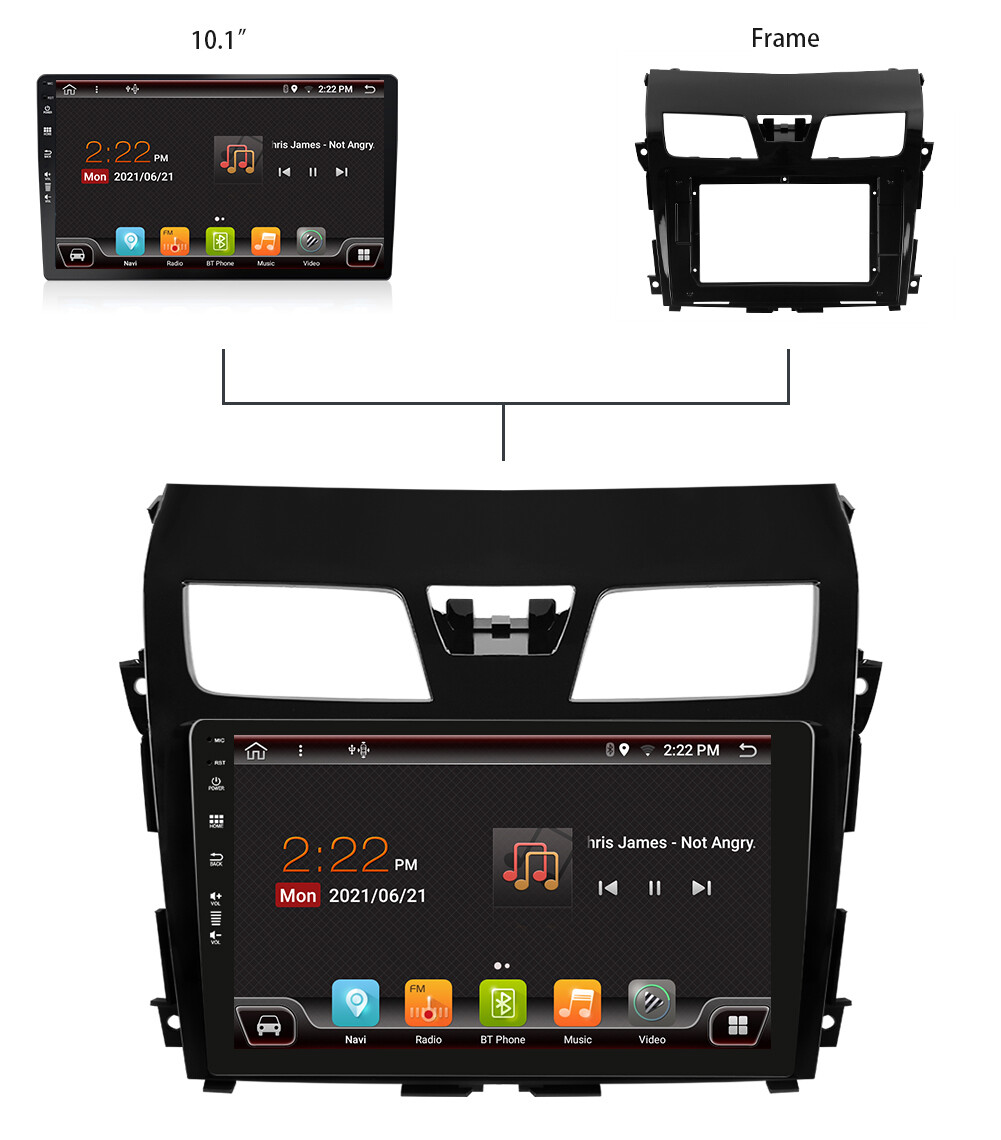 Android 14 Car Stereo Radio For Nissan Teana Altima 2013-18 Car Play GPS 2G+32GB