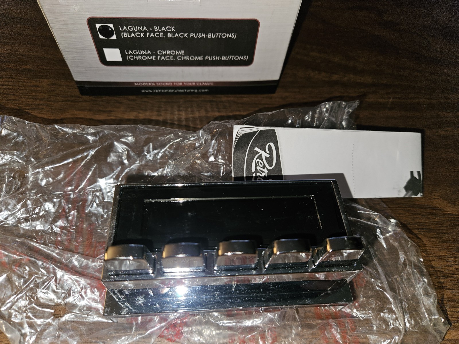 RetroSound motor 1A Laguna – Camaro Mustang 60s 70s – Liberty Alternative