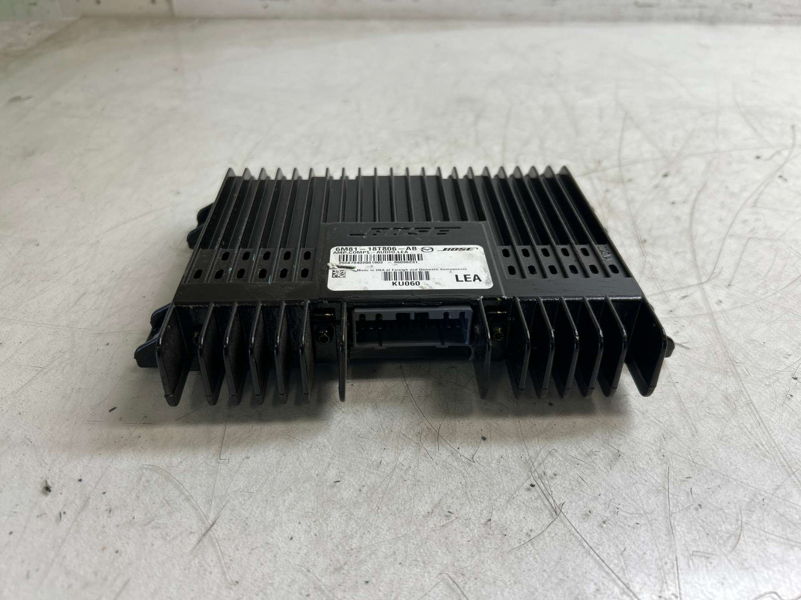 2006 2007 2008 Mazda 6 Radio Amplifier 6M81-18T806-AB