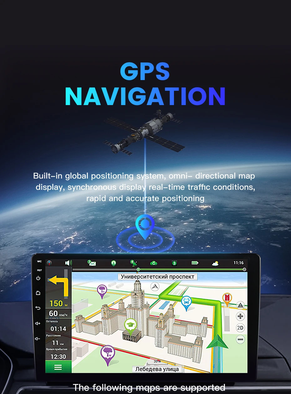 CarPlay Android Car Stereo For Nissan Serena 4 C26 2010-16 GPS Navi Stereo 32GB