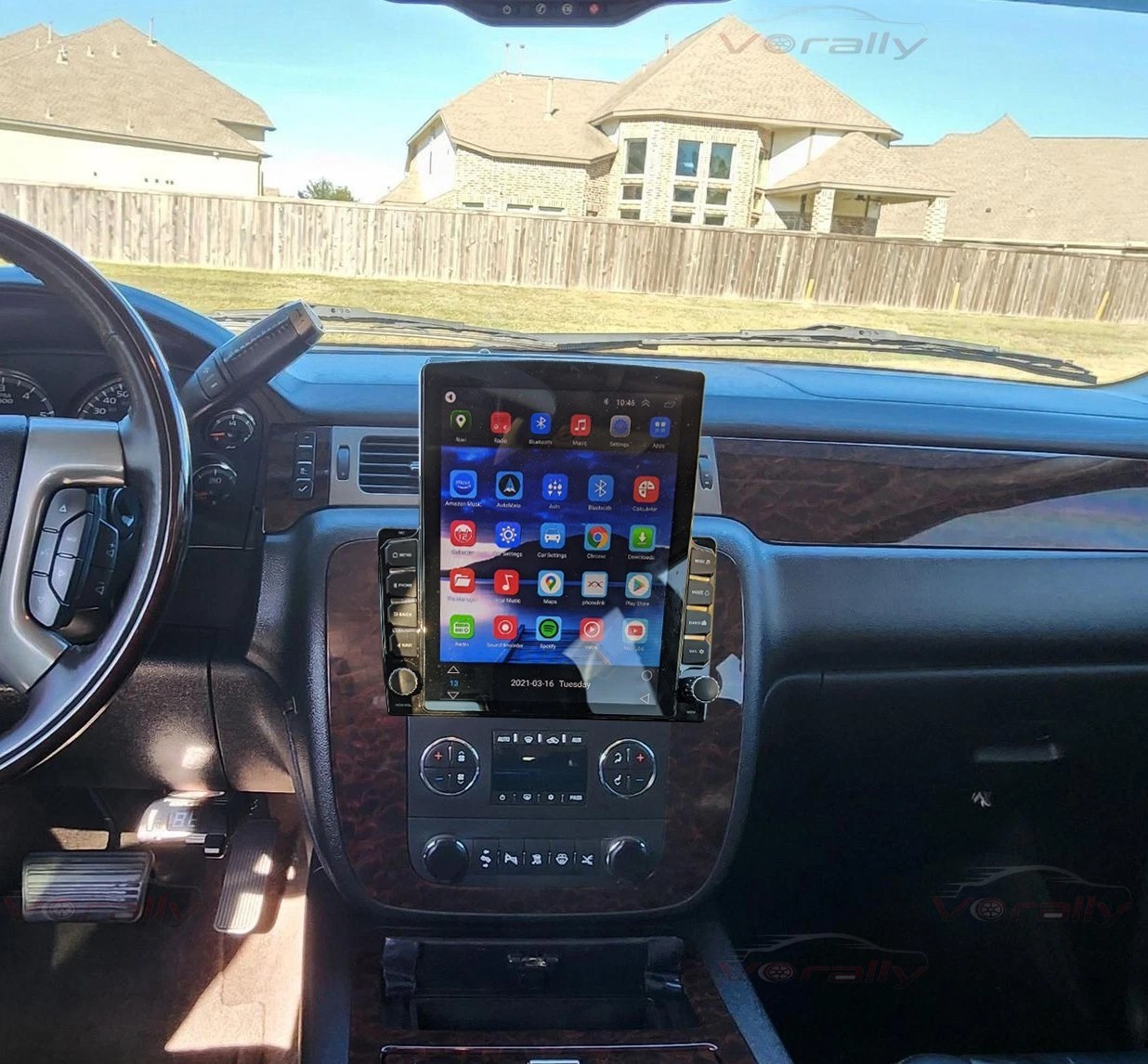 For 2007-2014 GMC Yukon Denali 9.7″ Android 15 Carplay Car Stereo Radio GPS AHD