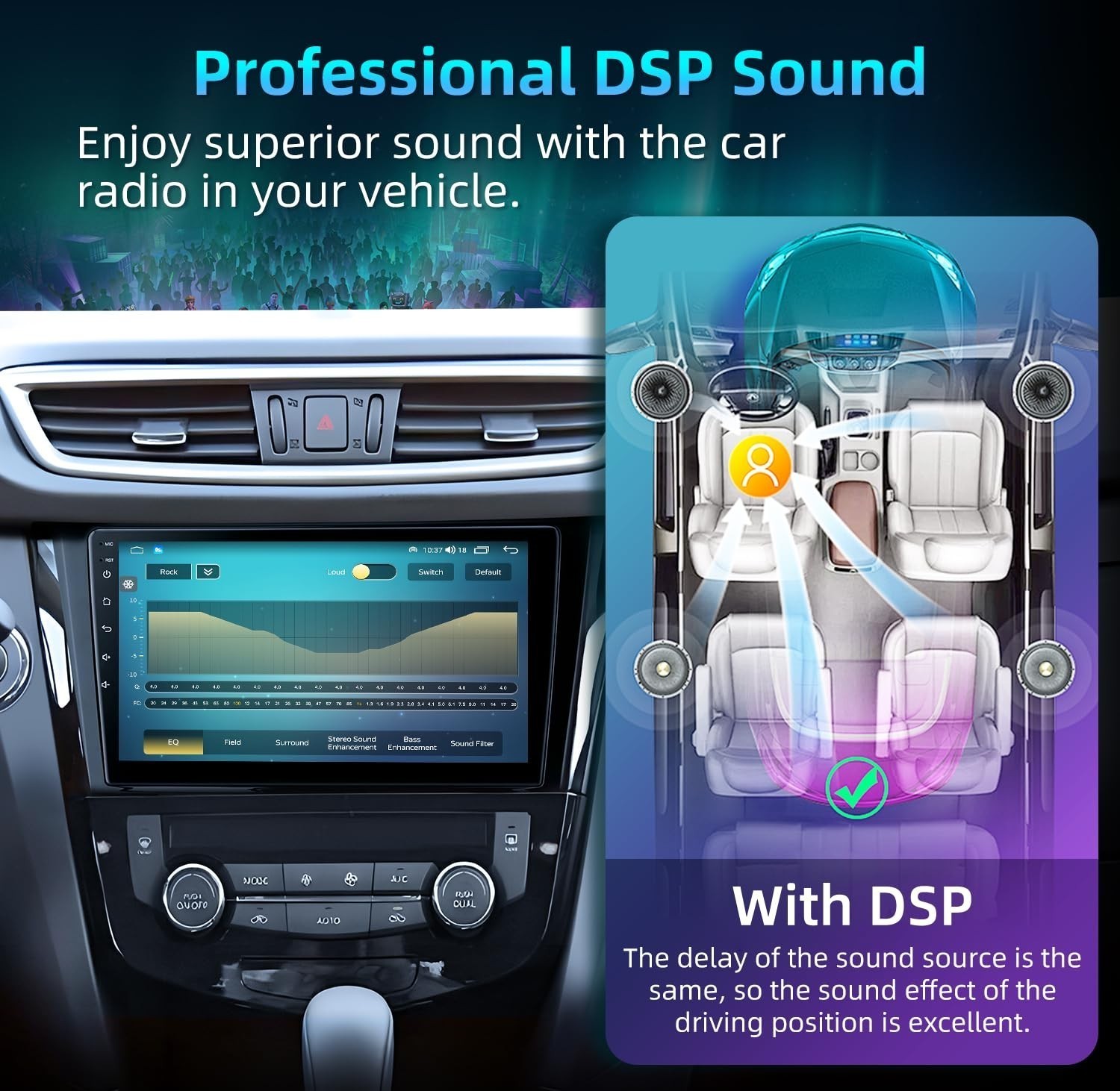 Car Radio Stereo Carplay For Nissan X-Trail 4+64G 10in Media Car