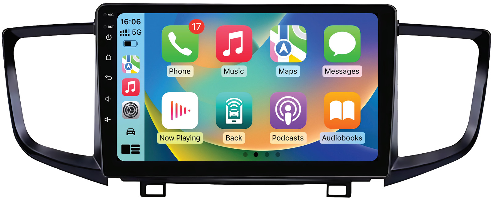 Car Radio Stereo Carplay For 2016-2020 Honda Pilot Head Unit GPS