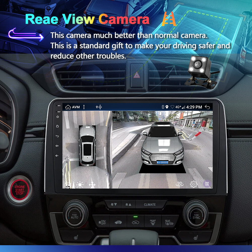 6G+128GB Wireless CarPlay Android 13 Car Stereo Radio For Honda CR-V CRV 2017-21