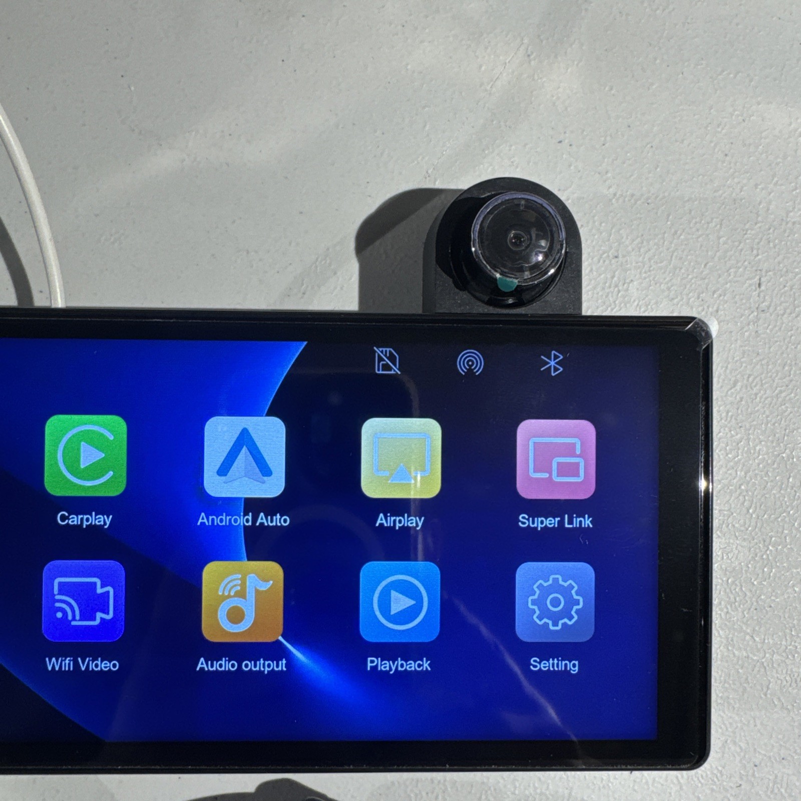Carpuride W904 Wireless Carplay Android Auto WifiVideo Car Audio Stereo Rear Cam