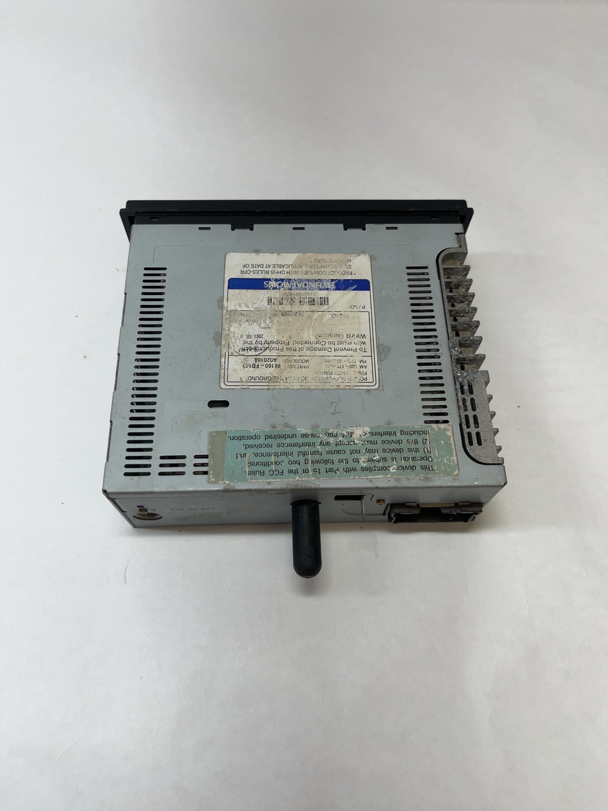 03-05 Kia Rio Radio Audio Equip. Receiver Sed AM-FM-Stereo-CD OEM# 96160-FD110