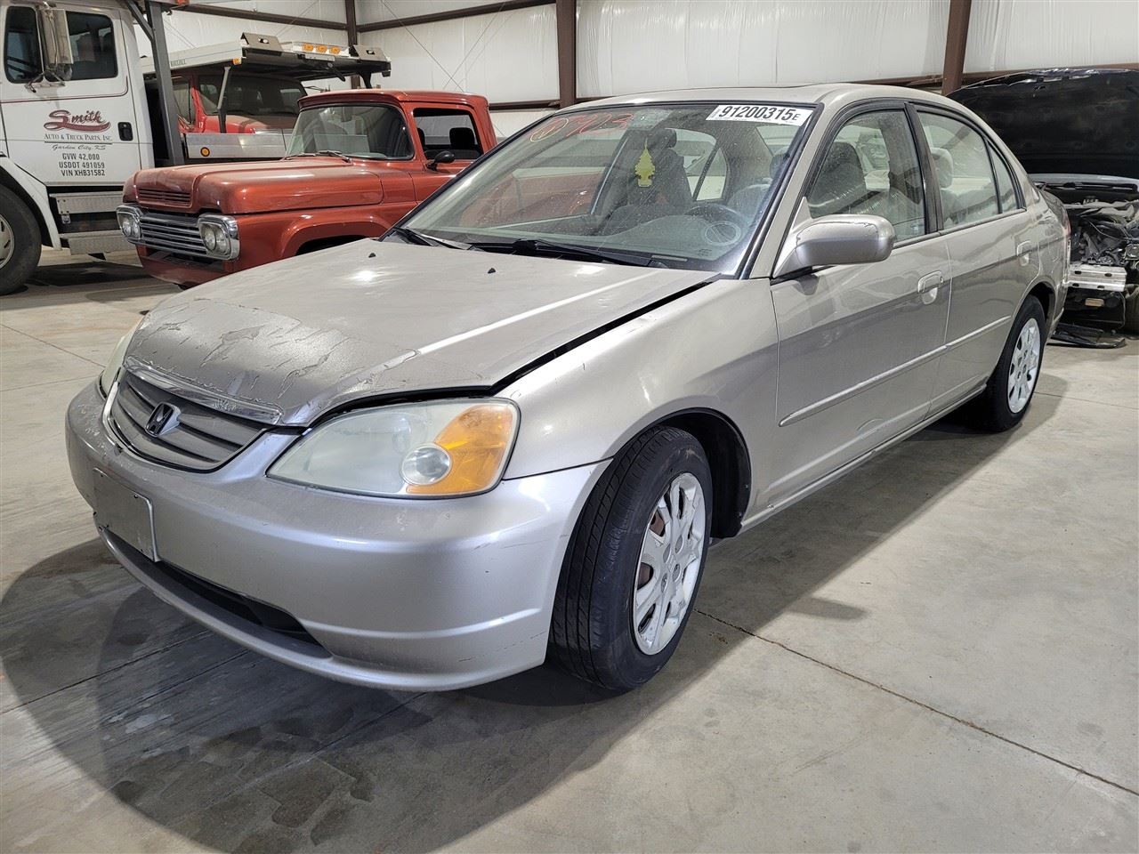 Radio Player Radio Am-fm-cd Sedan Black Face Plate Fits 02-03 CIVIC 1152080