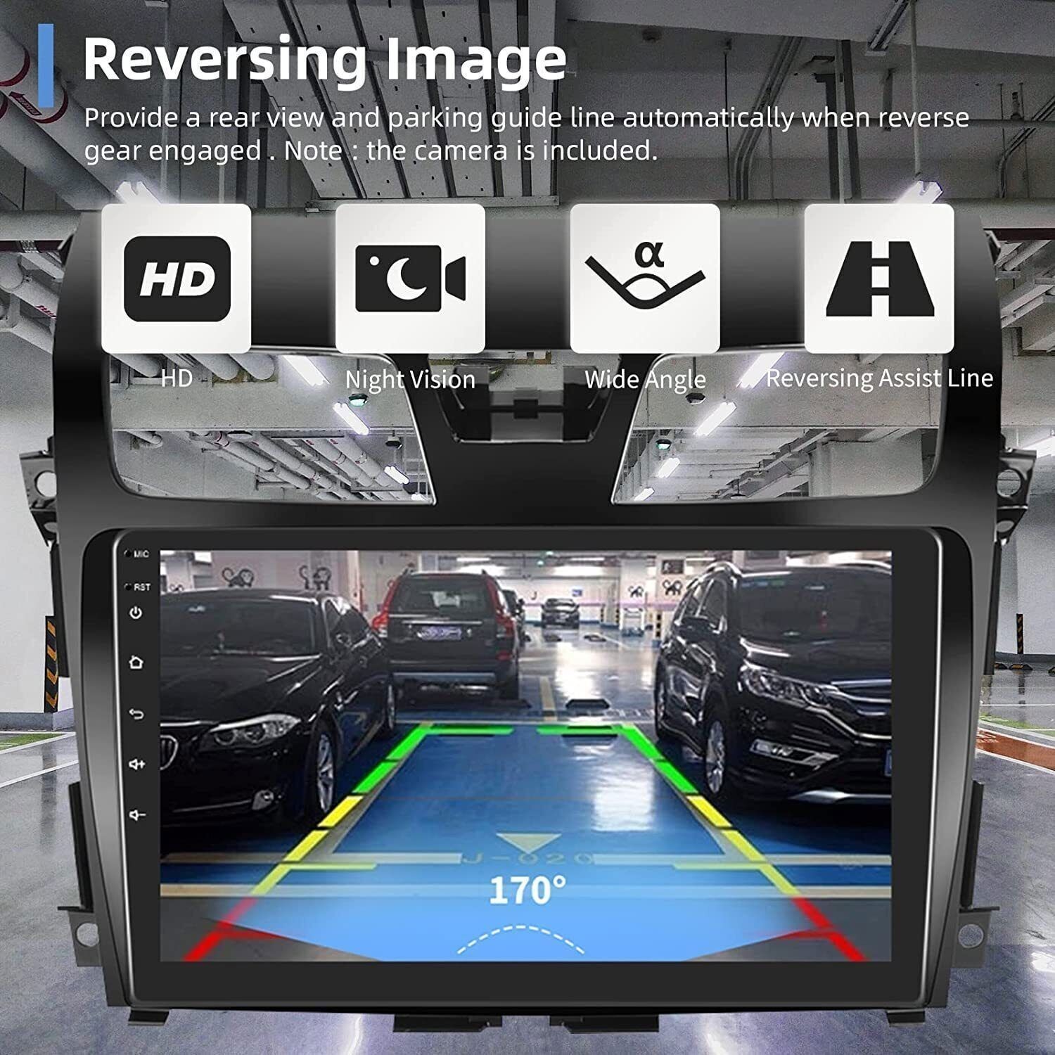 For 2013-2018 Nissan Teana CarPlay Android 13 Car Radio Stereo 4+64G 9in WiFi