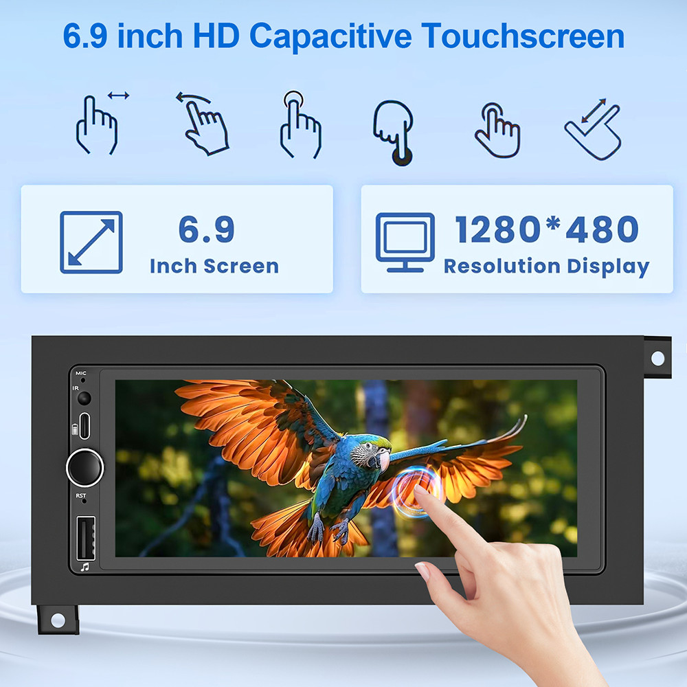 For 1995-1999 Dodge Neon / Plymouth Neon Android Carplay Car Stereo Radio GPS
