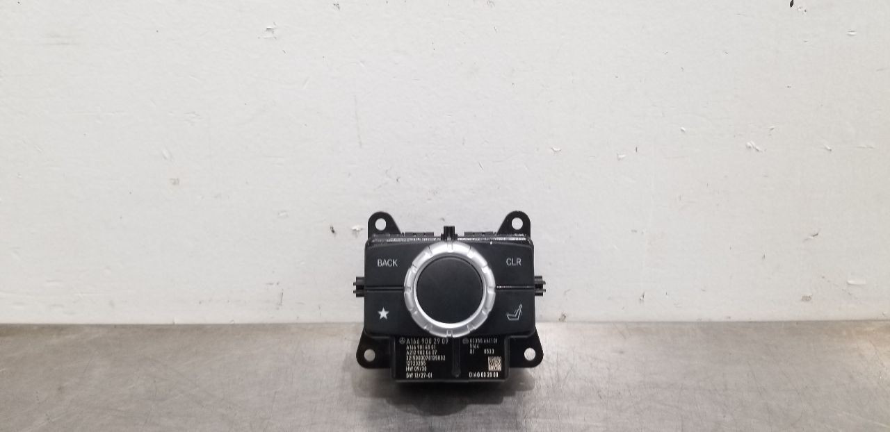 15 MERCEDES BENZ GL63 AMG X166 CONSOLE MOUNTED CONTROLLER 1669002909