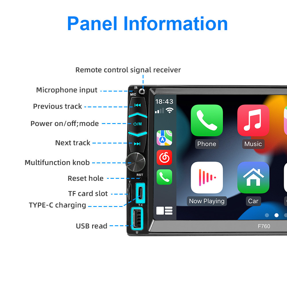 Android 12.0 For Toyota Tacoma 2005-2013 Car Carplay Radio GPS NAVI Stereo