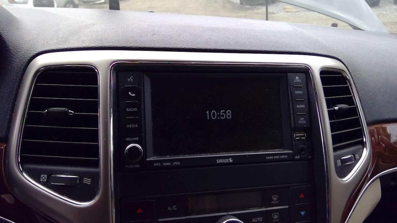 Audio Equipment Radio Receiver With Navigation Fits 11 GRAND CHEROKEE 12885238