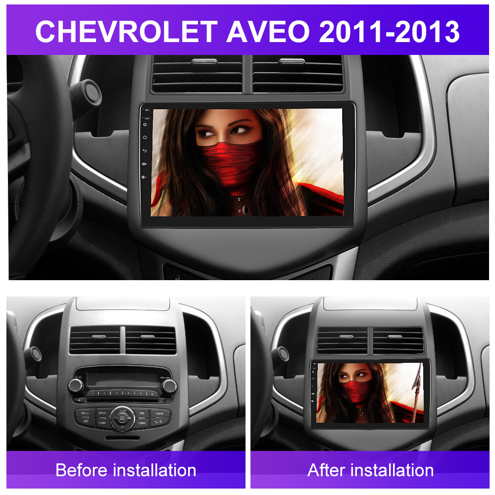 4GB+64GB For Chevrolet Aveo Sonic 2011-2015 Android 13 Car Radio GPS Carplay DSP