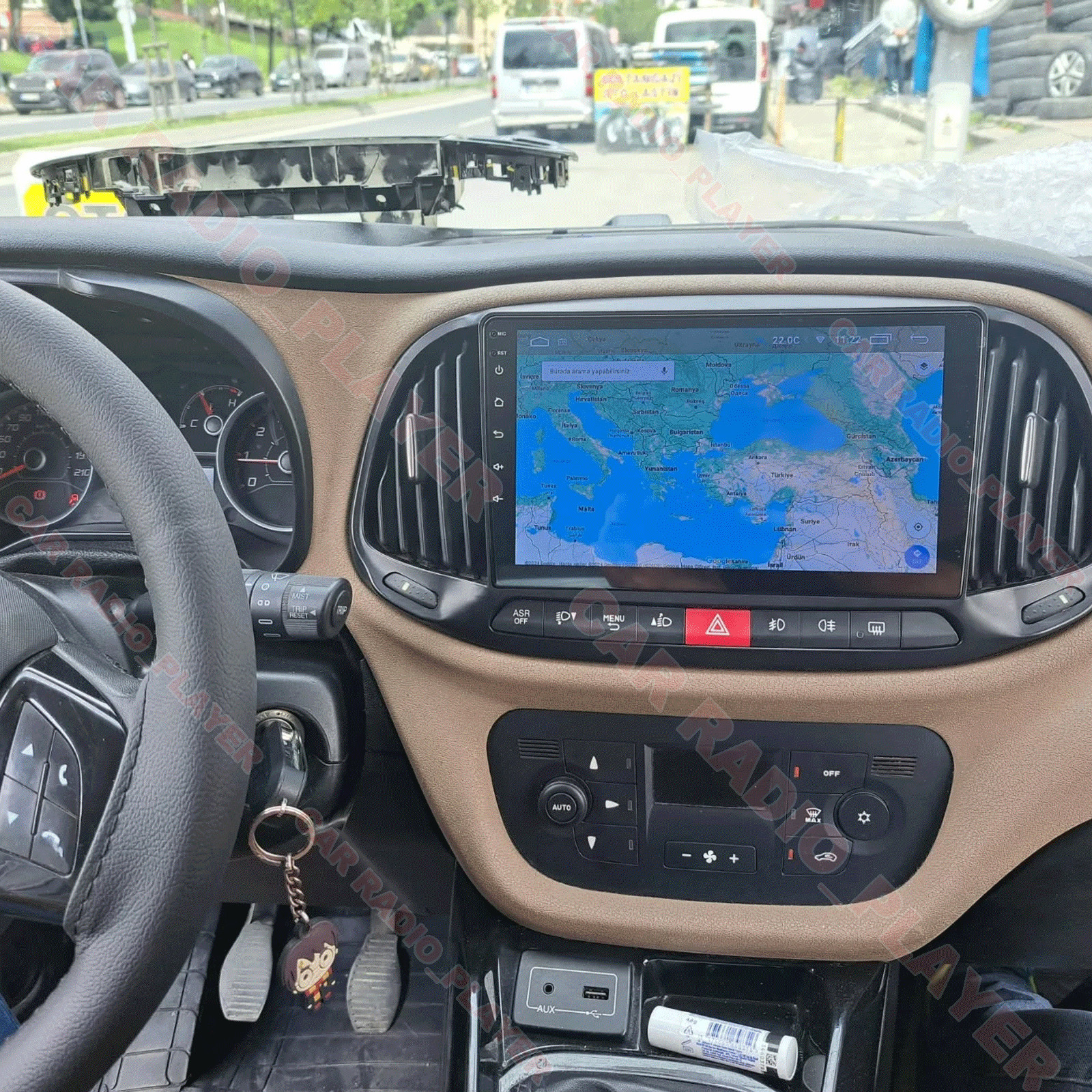 For Dodge Ram ProMaster City 2015-2021 Android 14 Carplay Car Stereo Radio 4+64G