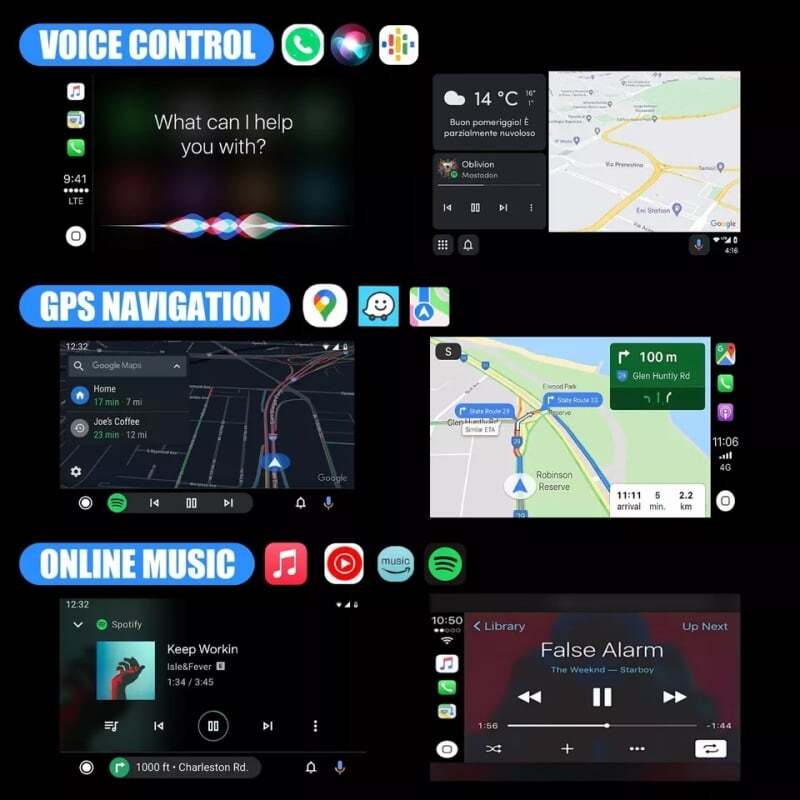 Wireless CarPlay Adapter for iPhone, 2026 Convert Wired to Car Play Wireless