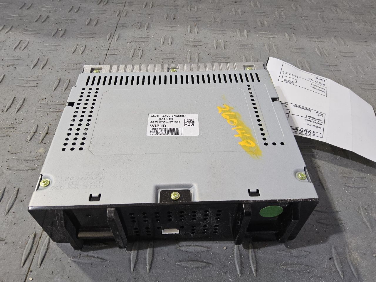 2017 Chevy Silverado Radio Receiver ID 42532871