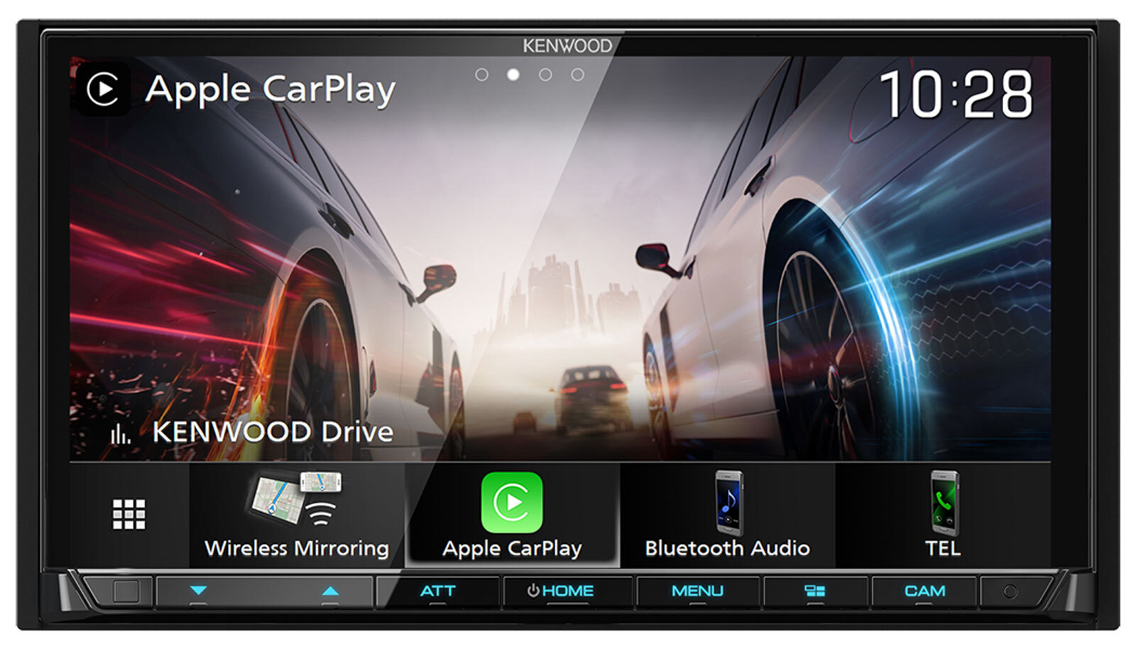 Kenwood DMX8021DABS Doppel-DIN MP3-Autoradio Touchscreen Bluetooth DAB USB Carpl
