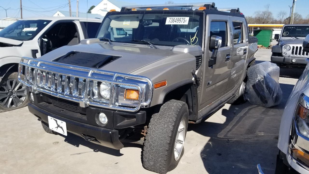05 HUMMER H2 RADIO RECEIVER HEAD UNIT DISPLAY SCREEN 15229287