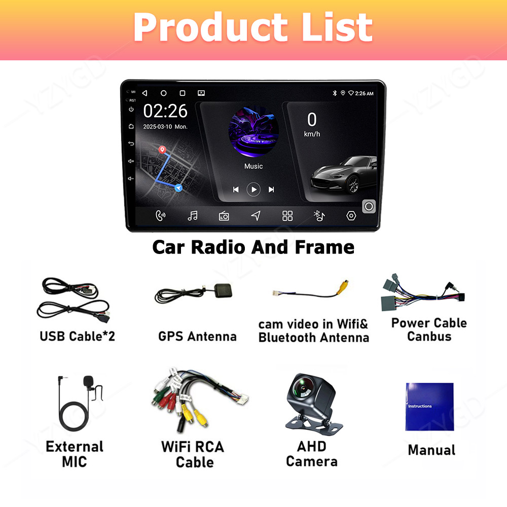 For Honda Civic 2012-2015 Stereo Autoradio Android Carplay GPS Multimedia Screen