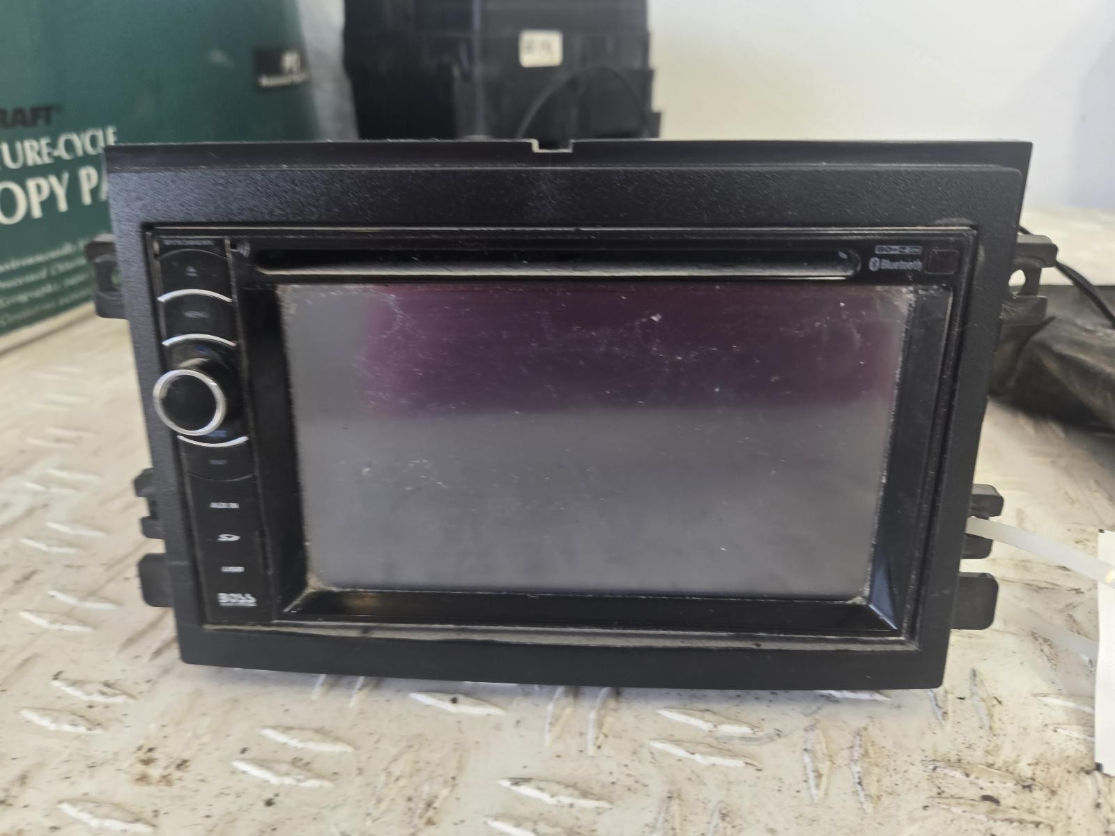 2011-2012 Ford F250-F350SD Aftermarket Boss Double Din Radio/Receiver w/Display