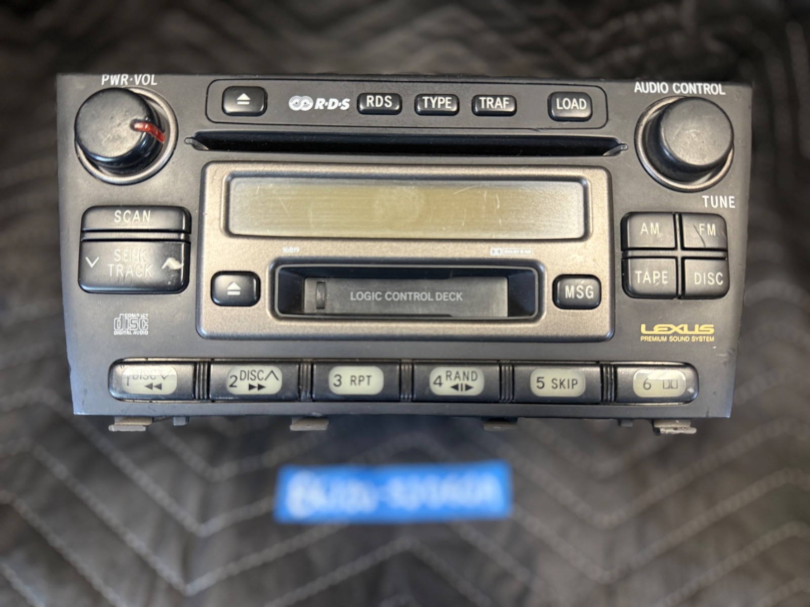 86120-53060 Lexus IS300 2001-2005 Radio Am Fm CD Player