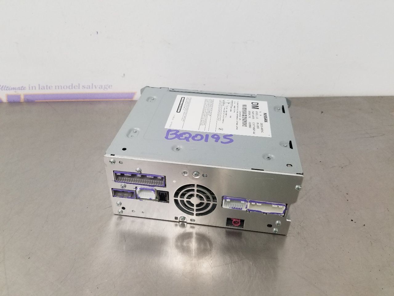 19 INFINITI Q50 S RADIO AUDIO RECEIVER AM-FM-CD 283304HB1C