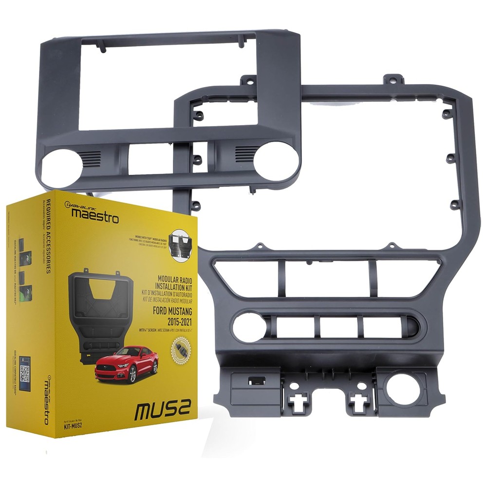 Alpine iLX-W670-M Radio Upgrade Kit for 2015-2025 Ford Mustang, Mustang GTD