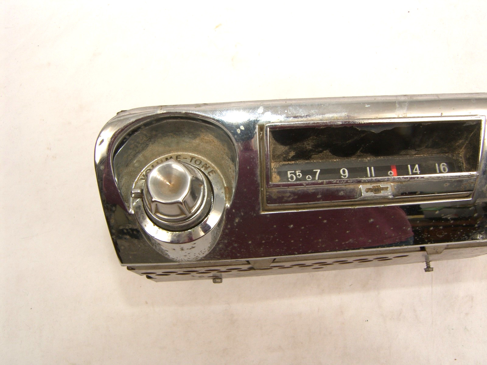 OEM Original 1959-60 Chevy Impala Bel Air Biscayne AM Radio w/Knobs Parts Repair